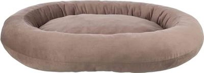 TRIXIE Cuccia per cani Talia ovale, 80 x 65 cm, colore marrone, accogliente cuscino per cani di piccola taglia, antiscivolo e lavabile, 37834