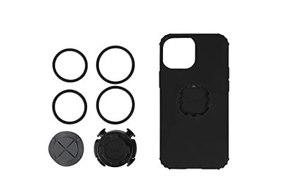 Zéfal Soporte Móvil Bicicleta Bike Kit iPhone 13 Mini - Funda para iPhone y Soporte para Teléfono Bici - Porta Movil Bicicleta, Negro