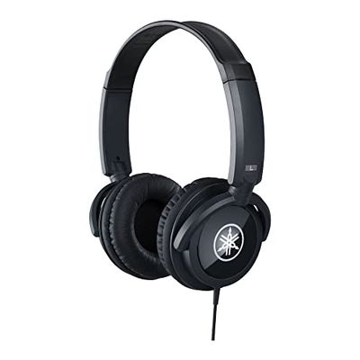 YAMAHA HPH-100B Dynamic Closed-Back Headphones, Black