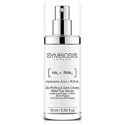 SYMBIOSIS LONDON Acido Ialuronico + R.N.A., Siero Per Occhi Anti-Borse e Occhiaie, 5 Ml