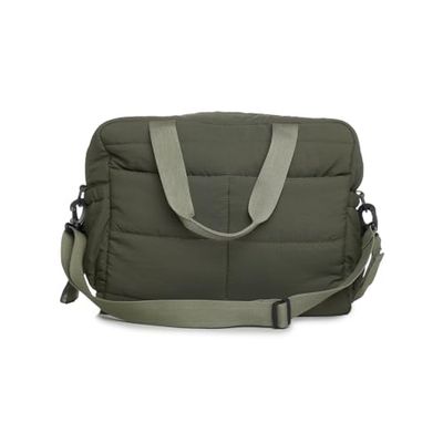 Thermobaby - Bolso cambiador acolchado Plumea, caqui, Utilidad