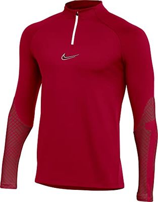 Nike Mens Drill M Nk DF Strk Dril Top K, University Red/Bright Crimson/White, DH8732-657, XS