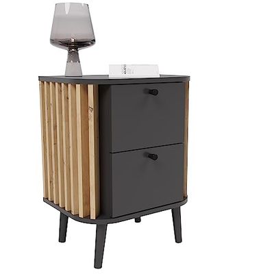 xonox.home Commode Pure X2VE3801, Bois d'ingénierie, Gris, ca.45x60x30 cm