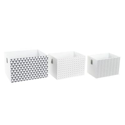 CAJA SET 3 PAULOWNIA 37X28X23 BLANCO