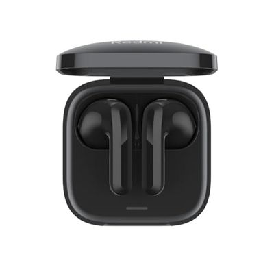 Xiaomi Redmi Buds 6 Active - Auriculares inalámbricos, cancelación de Ruido, Ligeros, hasta 36 Horas de autonomía, Bluetooth 5.3, Negro (Versión ES)