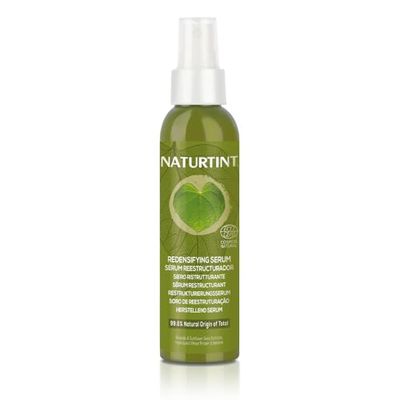 Naturtint Sérum Capilar reestruturador, tratamento regenerante, fortalece e redensifica os cabelos danificados, hidrata e nutre, reduz a rutura, 99% ingredientes naturais, ECOCERT, 125 ml