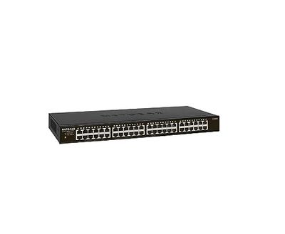 NETGEAR 48 Port Gigabit Network Switch (GS348) Ethernet Switch - Desktop or Rackmount, and Limited Lifetime Protection