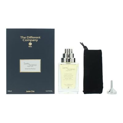 The Different Company Santo Incenso - Unisex Eau De Parfum, 100 ml Glass Bottle - Refillable