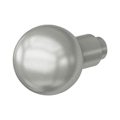 MARCHESI 4125 /16MM Punzón de botón en Forma de Bola, diámetro de 50 mm, 16 mm, Acero Inoxidable