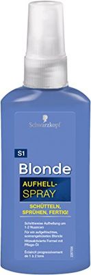 Nero testa Blonde, spray sbiancante S1, livello 3, confezione da 3 (3 x 125 ml)