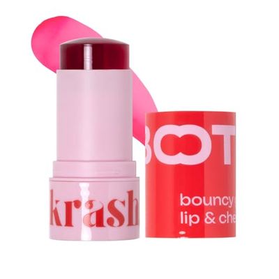 KRASH KOSMETICS - BOOTYful Foreplay Fuchsia - Tintura per guance e labbra in gelatina - 30 g - Finitura naturale - Facile da usare - Sensazione leggera - Vegano
