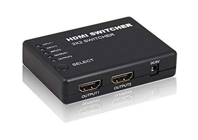 iberiapc Schakelaar - 3 x 2 splitters HDMI