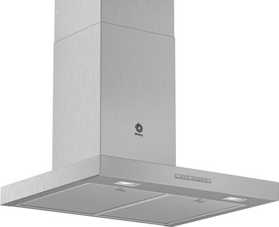 Balay 3BC067EX hotte 730 m³/h Monté au mur Acier inoxydable A - Hottes (730 m³/h, Conduit / Recirculation, A, A, B, 64 dB)
