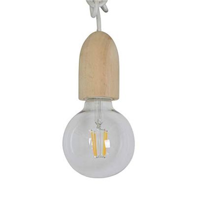 ZONES Suspensiones + Bombilla LED, blanco, LOT DE 1