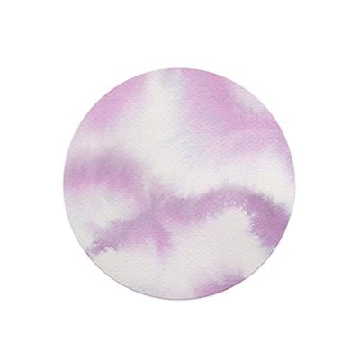 Questo Casa, Round Digital Printed Mouse Pad, Non-Slip Base, for Office and Home, Diameter:22cm