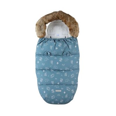 NOUKIE'S – Saco de lona – Diseño de animales – De 6 a 36 meses