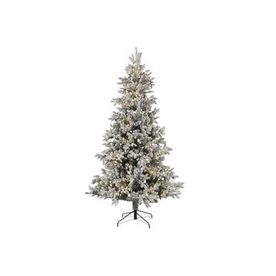 ARBOL LED PE 140X140X210 450LEDS NEVADO BLANCO