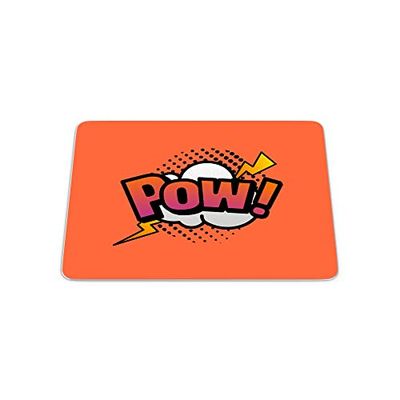 Bonamaison, Rectangle Pop Art Digital Printed Mouse Pad, Non-Slip Base, for Office and Home, Size: 22 x 18 cm