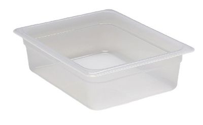 Cambro 24PP190 Lot de 6 casseroles en polypropylène Transparent 1/2 Profondeur 10,2 cm