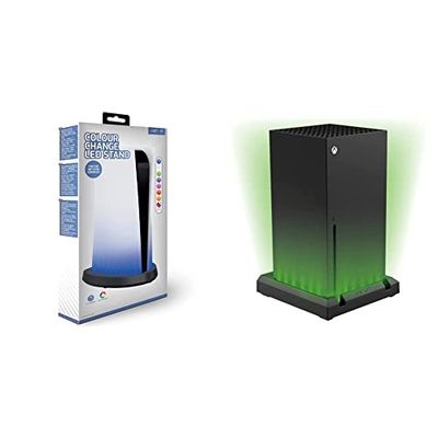 Venom Multi-Colour LED Light-up Console Stand (PS5) & Multi-Colour LED Light-up Console Stand (Xbox Series X) (Xbox Series X)