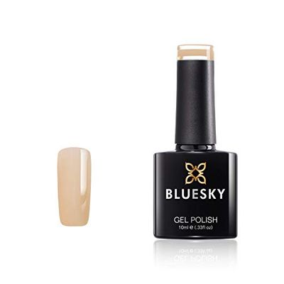 Bluesky Gel Nail Polish, Barley Sugar Pastel 05, Light Tan, Long Lasting, Chip Resistant, 10 ml (Requires Drying Under UV LED Lamp)