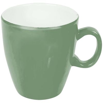BC Taza melamina 2-t. Verde 4st
