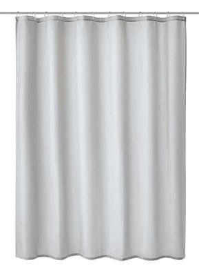 Kleine Wolke Kito Rideau de Douche, Textile PES, Brume, 240 x 180 cm