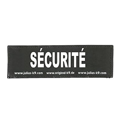 TRIXIE Set de 2 Etiquettes à Attacher Julius-k9 pour Chien Taille L