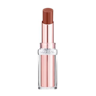 L'Oréal Paris Nawilżająca pomadka do ust, balsam w ustach z naturalnie wyglądającym wykończeniem, Color Riche Glow Paradise, 107 Brown Enchante, 1 x 3,8 g