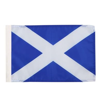 AZ FLAG Bandiera Scozia 45x30cm - Bandiera Scozzese 30 x 45 cm con Foro
