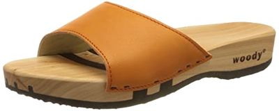 Woody Femme Heidi Sabot, Orange, 41 EU