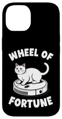 Wheel Of Fortune Cat Joke Robot Vacuum Cleaner Cat Case for iPhone 14