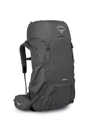 Osprey Rook 50 sac de grande randonnée homme Dark Charcoal/Silver Lining O/S