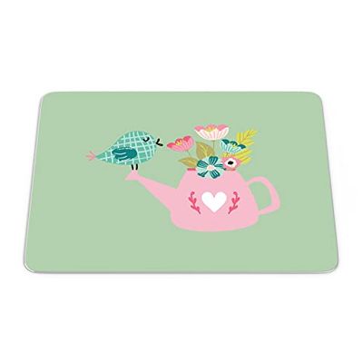 Bonamaison, Rectangle Pop Art Digital Printed Mouse Pad, Non-Slip Base, for Office and Home, Size: 22 x 18 cm
