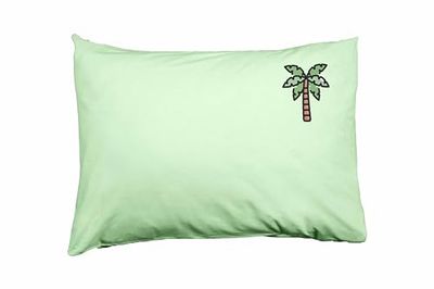 Bona Basics, Funda de cojín Decorativa, decoración del hogar, para sofá, cafetería, Tamaño: 50x35 cm, Color: Verde Claro