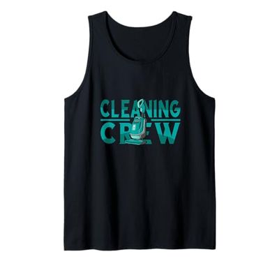Vacuum Cleaner Cleaning Crew Housekeeper Clean Housekeeping Tank Top