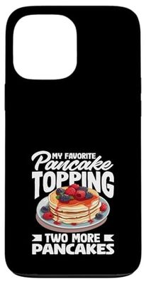 Pancakes Il mio Pancake Preferito Topping Altri Due Pancakes Custodia per iPhone 13 Pro Max