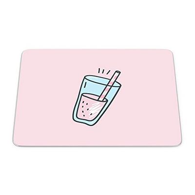 Bonamaison, Rectangle Pop Art Digital Printed Mouse Pad, Non-Slip Base, for Office and Home, Size: 22 x 18 cm