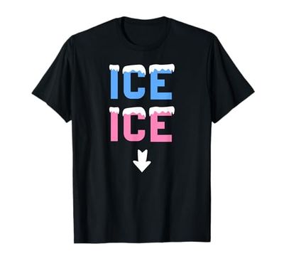 Ice Ice Baby Funny Pregnancy Announcement Gift T-Shirt