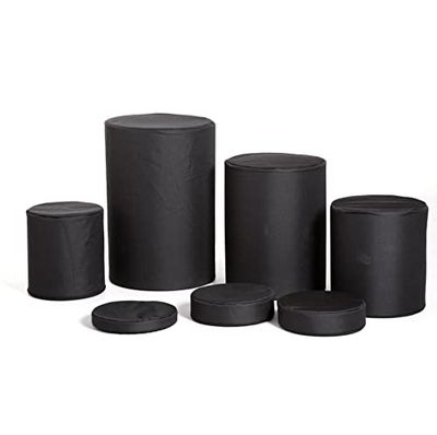 Manfrotto - Set di 4 pouf e cuscini per set fotografici Studio Props, borsa inclusa