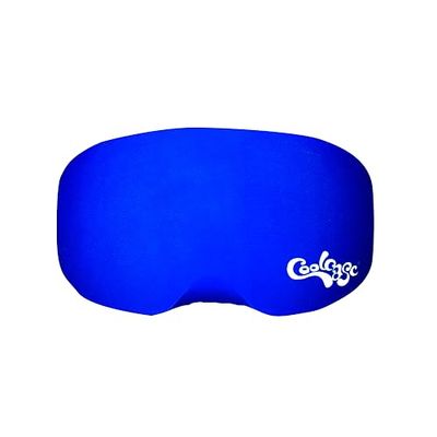 Coolcasc Pokrowiec na maskę narciarską - Niebieski