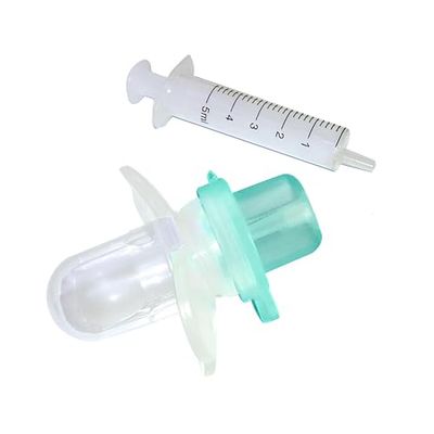 dBb Remond 171000 - Chupeta com dispensador de medicamentos para bebés (silicone), design transparente