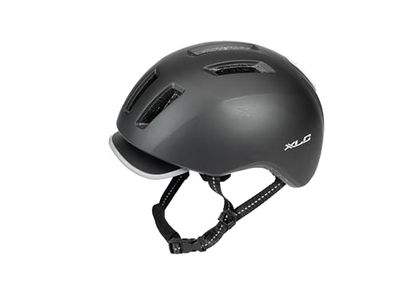 XLC unisex – vuxna BH-C24 stadshjälm, svart matta, 53-57 cm