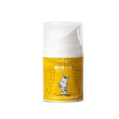 AOKlabs - Oro Kids Bálsamo Limpiador 2 en 1, Bálsamo Limpiador Corporal Natural con Ingredientes de Origen Natural para Hidratar, Suavizar y Limpiar la piel de tu bebé I 50ml.