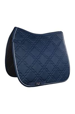 HKM 4057052151910 -Bologna-6900 Tapis de Selle Polyvalent Bleu foncé