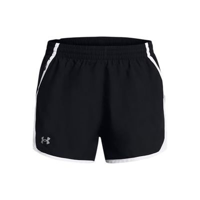 Under Armour Donna UA Fly By 3'' Shorts, Pantaloncini Donna Sportivi, Shorts Donna Comodi e Traspiranti, Pantaloncini Running e Palestra