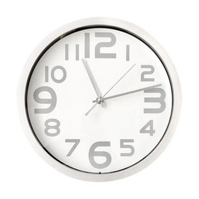 Levitantes Reloj de Pared metálico de 30 cm, diseño Elegante, Ideal para Decorar y Dar la Hora en Cualquier Ambiente.