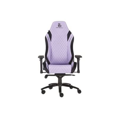 NEWSKILL Neith Zephyr Professionele gamingstoel, ademende stof, verstelbare hoogte, gevoerde 4D-armleuningen, 180° kantelbaar, lenden- en nekkussen, zuigerklasse 4, gamerstoel, blauw