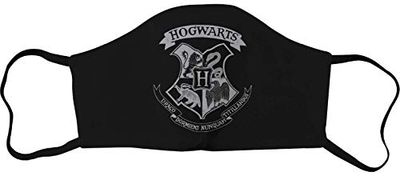 HARRY POTTER Unisex ACHAPOMMS047_A mond-neusmasker, zwart, 1 stuks (1 stuk), zwart, 1 Stück (1er Pack)