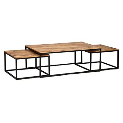 ATMOSPHERA CREATEUR D'INTERIEUR - Tavoli di appoggio in acacia edena l60 120cm